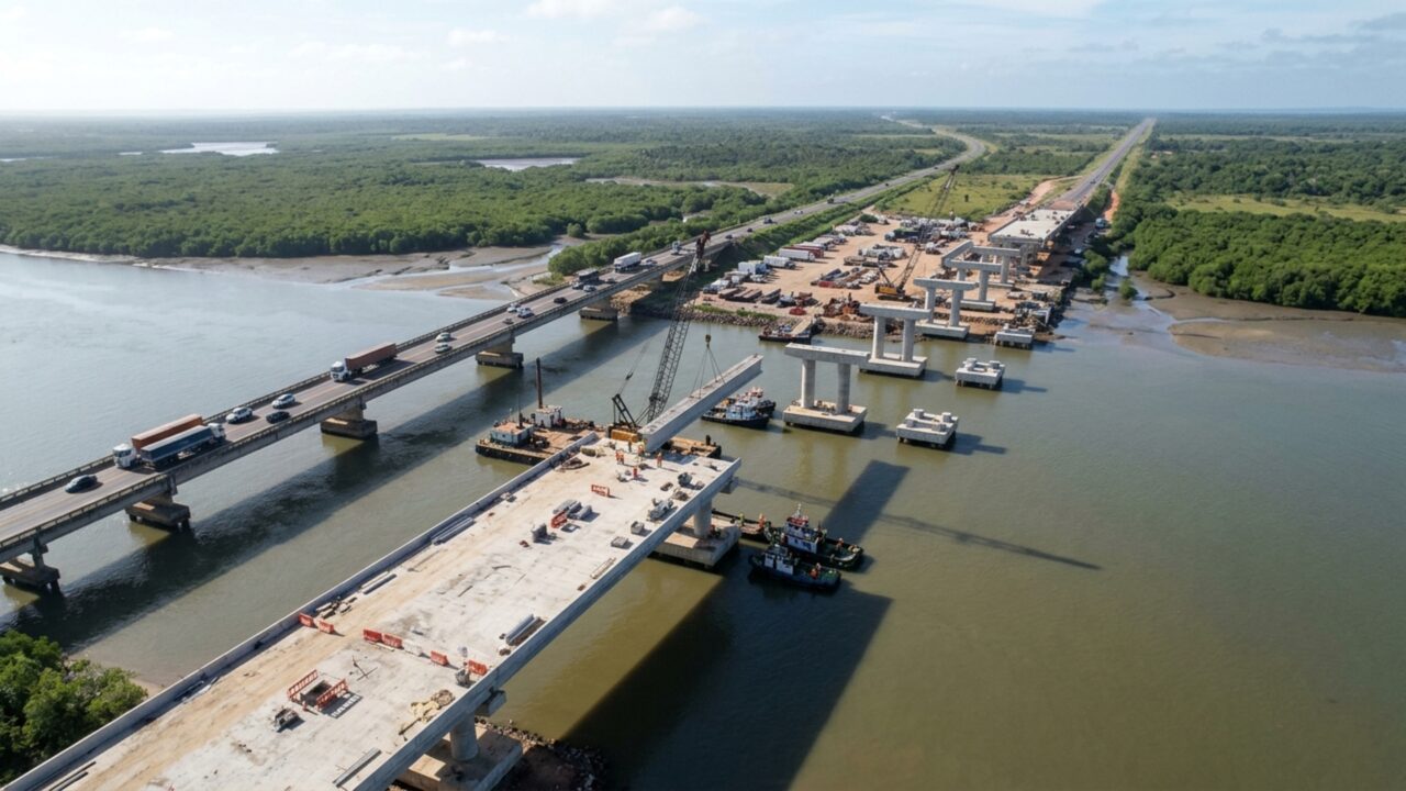 Ponte construída em 1960 será demolida para receber uma estrutura de R$ 176,7 milhões na única ligação rodoviária direta de uma capital brasileira // IMAGEM ILUSTRATIVA