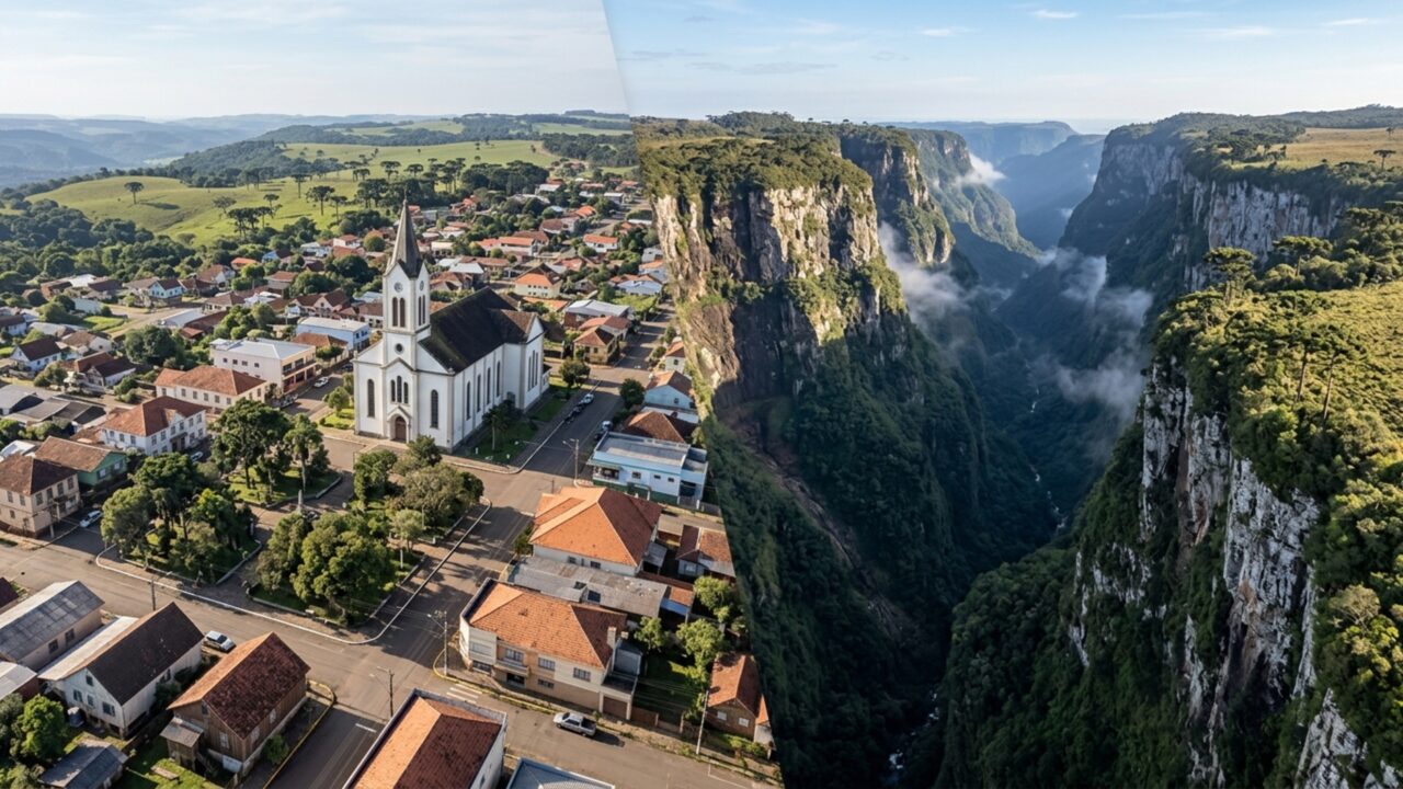 Essa vila na borda do abismo é reconhecida pela UNESCO e fica em 9º lugar entre os melhores destinos do Brasil