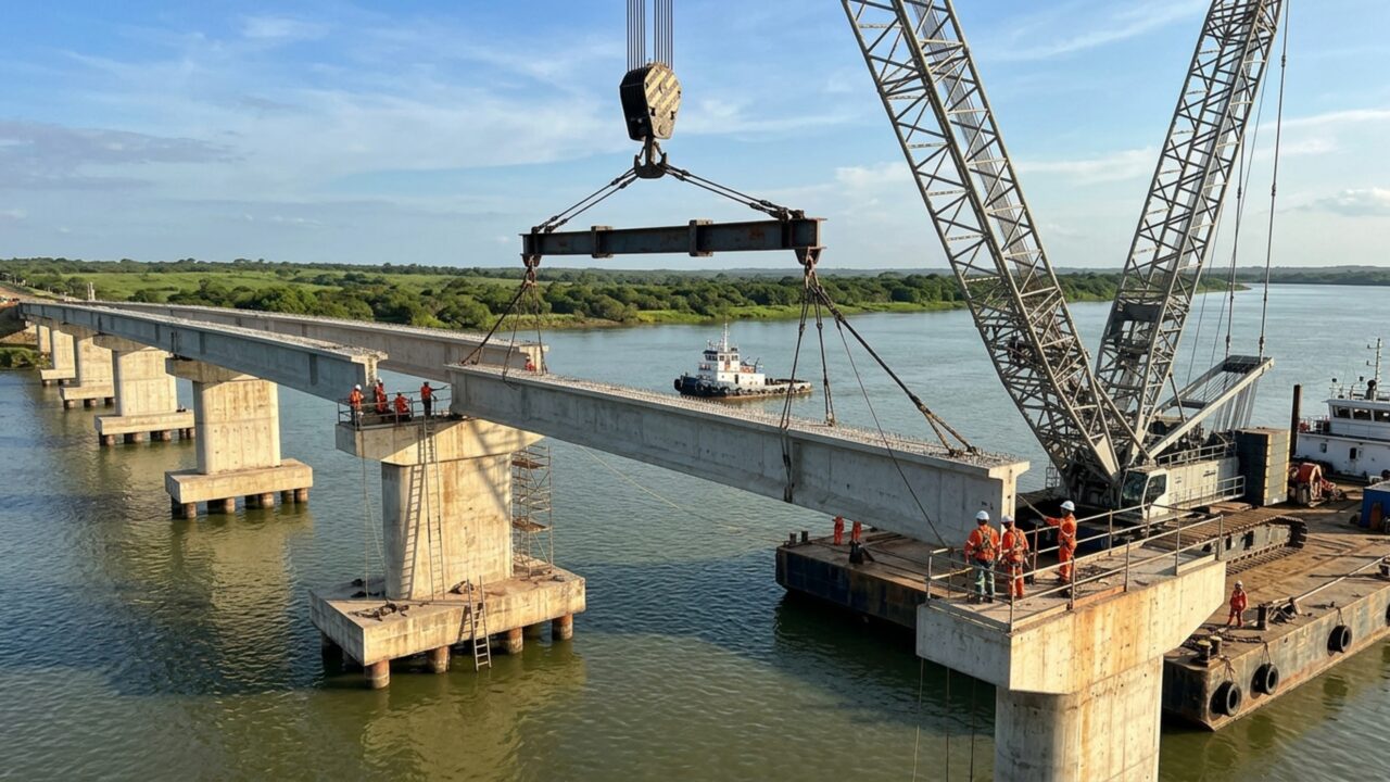 Ponte de R$ 207 milhões terá 1,18 km sobre o Rio São Francisco e vai ligar dois estados do Nordeste por uma rota nova // IMAGEM ILUSTRATIVA