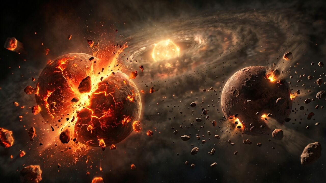 Novo estudo mostra que a Terra e Marte tiveram origens diferentes