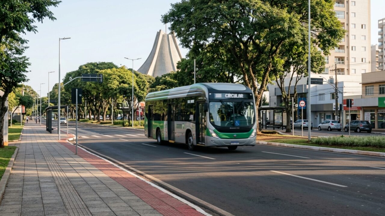 Esse município do interior tem ônibus elétricos movidos pelo sol e é o 6º lugar entre as 100 maiores cidades do Brasil para viver