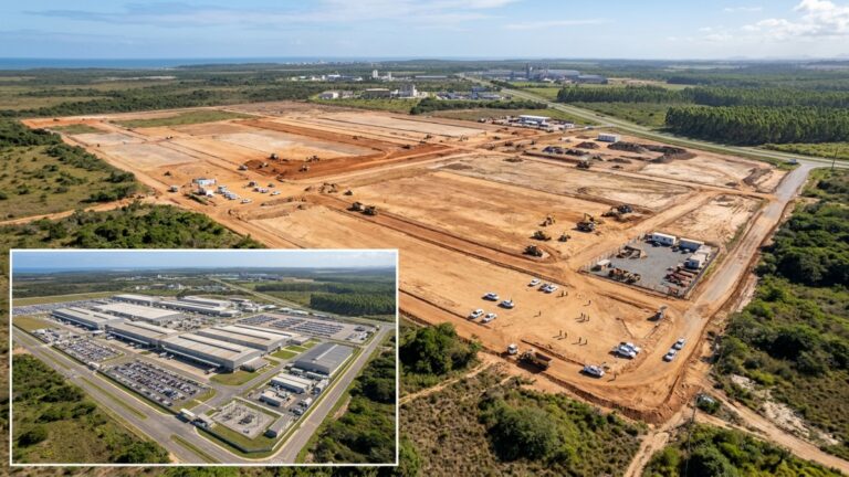 Montadora chinesa recebe área pública de 1,74 milhão de m² e prepara nova fábrica de R$ 4,6 bilhões no Brasil