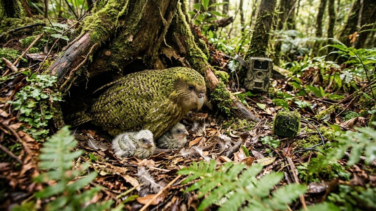O kākāpō, o papagaio que mostra como a conservação pode reverter uma extinção anunciada