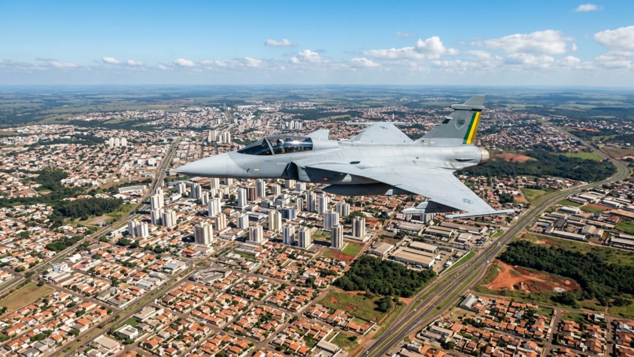 Essa cidade fica entre Goiânia e Brasília, impressiona com crescimento em índice de qualidade de vida e virou a casa dos caças Gripen