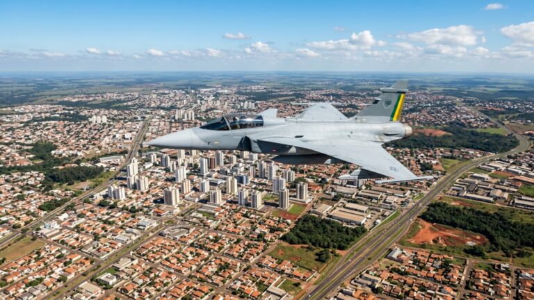 Essa cidade fica entre Goiânia e Brasília, impressiona com crescimento em índice de qualidade de vida e virou a casa dos caças Gripen // IMAGEM ILUSTRATIVA