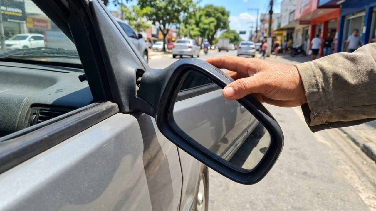 Regra dos retrovisores já está valendo e atinge todos os motoristas brasileiros