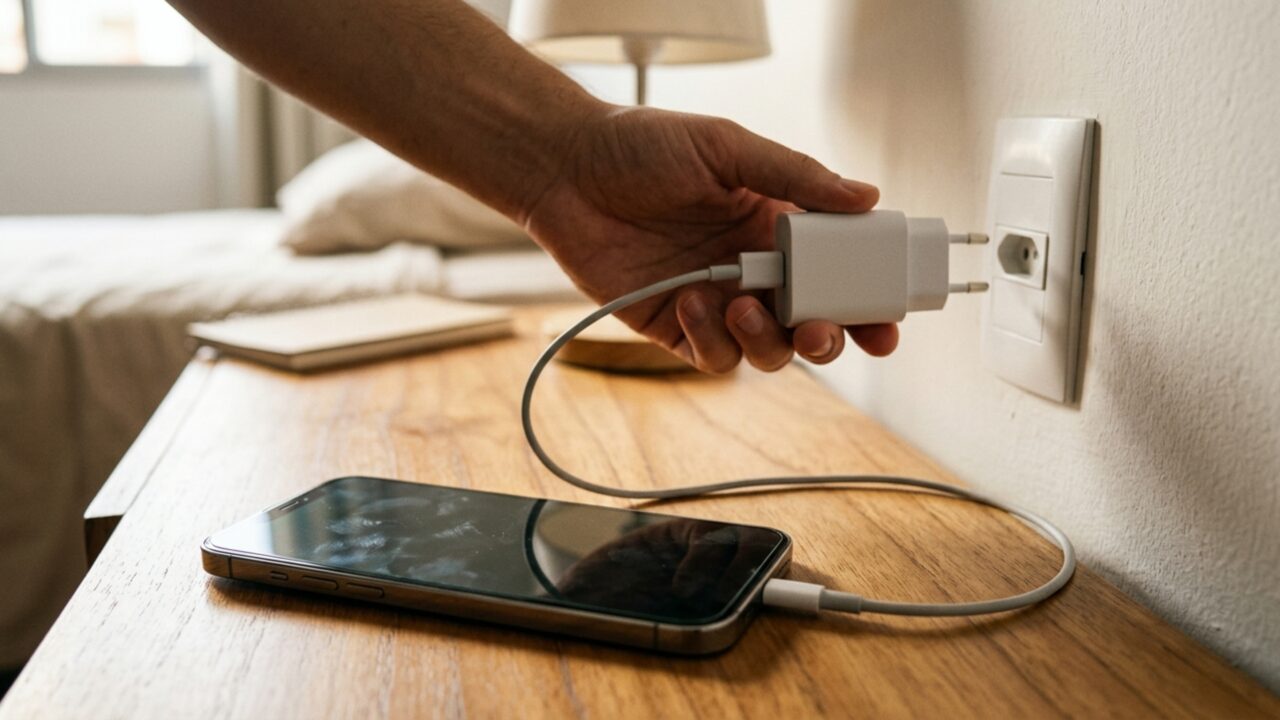 Erro comum ao carregar o celular: o certo é ligar na tomada antes ou depois?