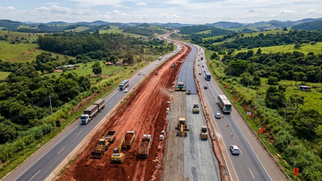 Faixas extras em mais de 14 km de rodovia e o alargamento de 5 pontes e viadutos fazem parte de um investimento de R$ 104,7 milhões no interior paulista // IMAGEM ILUSTRATIVA