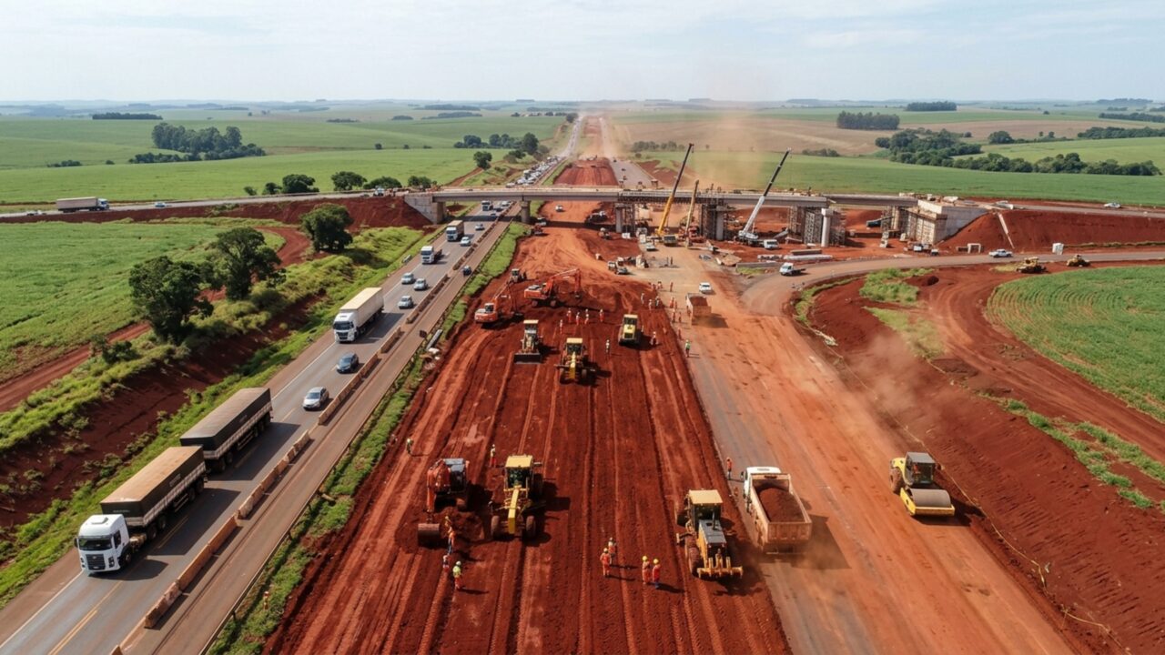 Com 117 pontes e viadutos, 39 passarelas e 232 km de duplicações, projeto de R$ 10,8 bilhões vai transformar estradas de um dos estados mais ricos do Sul