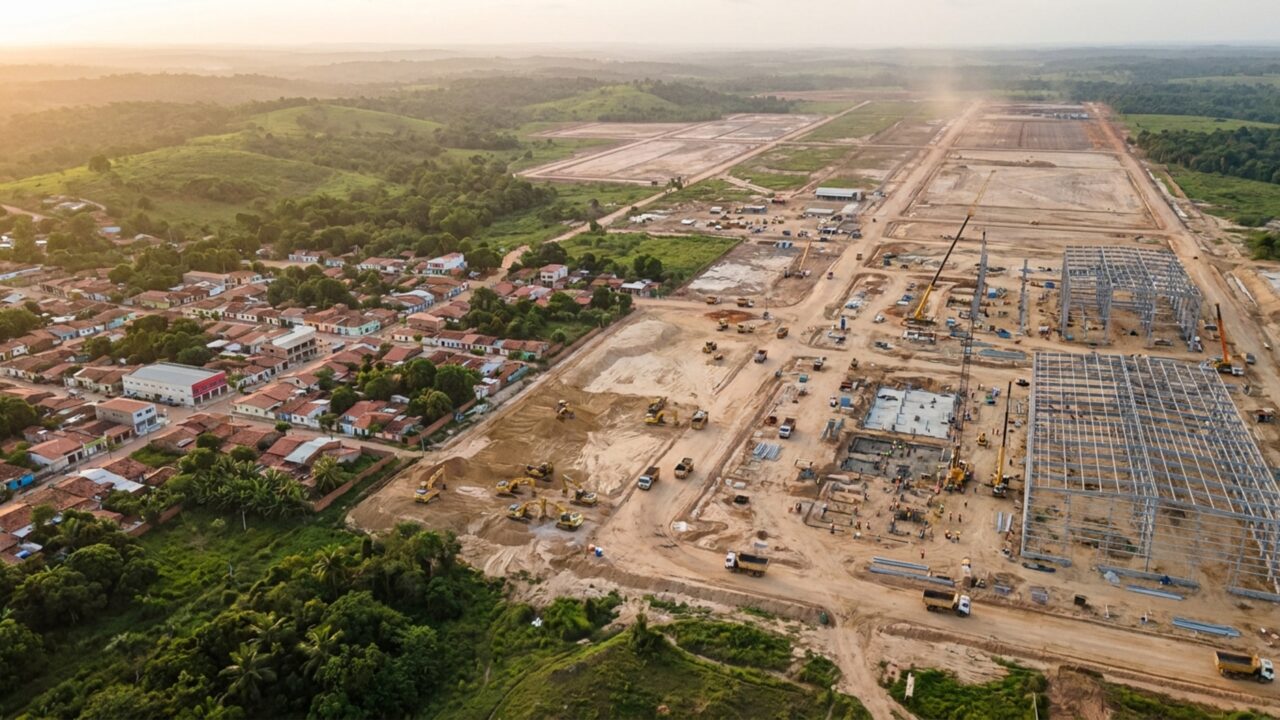 Cidade de 17 mil habitantes no Nordeste recebe projetos de R$ 23,2 bilhões e prevê 10 mil empregos
