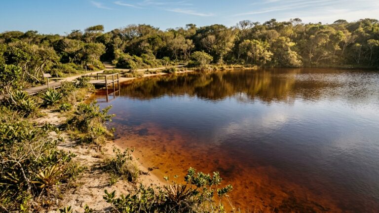 Uma baleia de bronze de 20 metros, um píer sobre o mar e uma lagoa cor de Coca-Cola: a orla da Região dos Lagos que parece um parque à beira-mar // IMAGEM ILUSTRATIVA