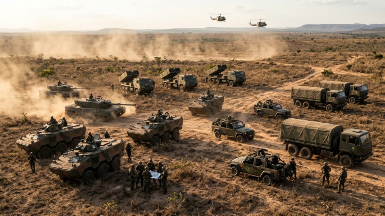O exército mais poderoso da América Latina enfrenta as potências mundiais com tecnologia de ponta // IMAGEM ILUSTRATIVA