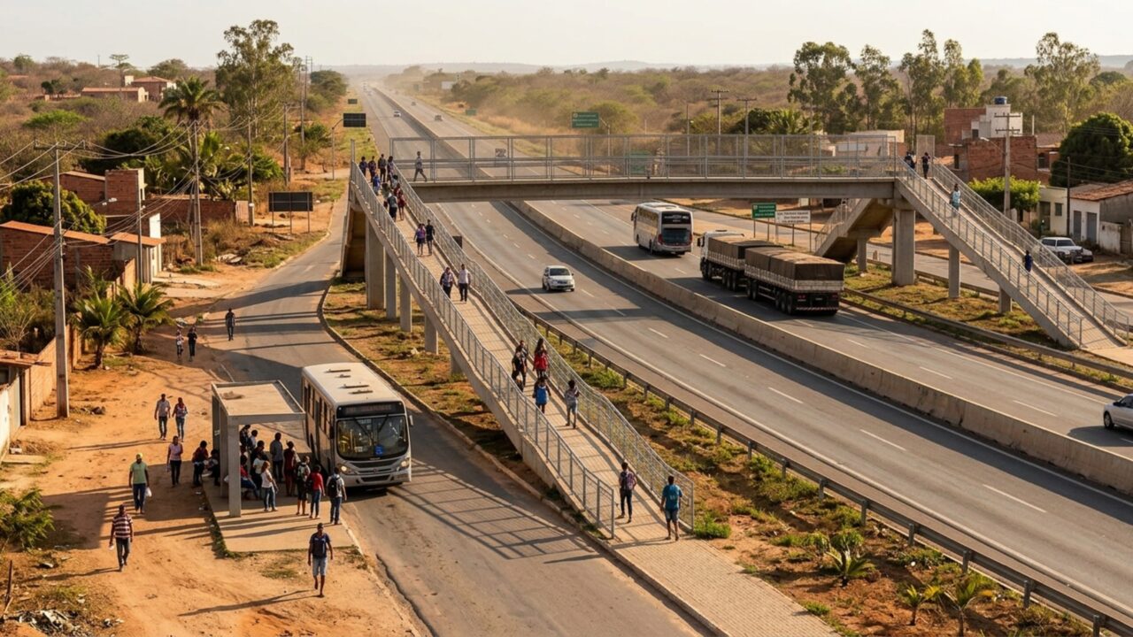 306 km de duplicações, 239 acessos e 42 passarelas vão transformar um corredor de 653 km que atravessa o interior e chega a uma das maiores capitais do Nordeste
