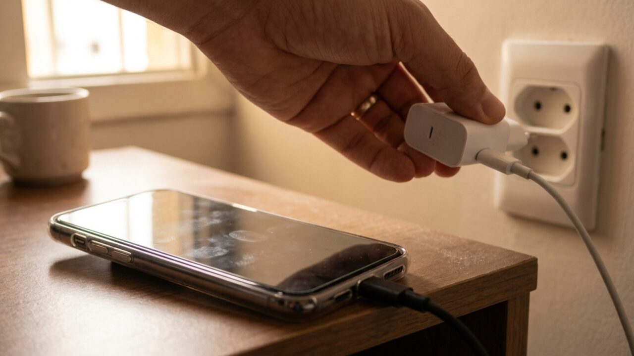 Erro comum ao carregar o celular: o certo é ligar na tomada antes ou depois?