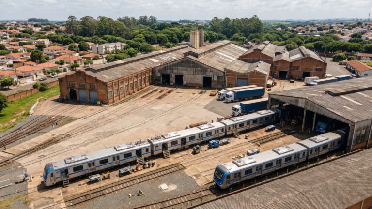 A maior fabricante de trens do mundo ocupa antiga fábrica no interior de São Paulo e vai produzir 44 composições para o metrô