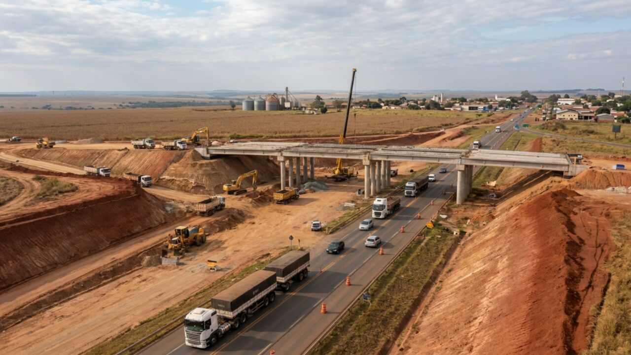 Estrada de 887 km receberá R$ 6,1 bilhões para transformar uma das principais rotas usadas pelos caminhões que carregam a produção agrícola brasileira