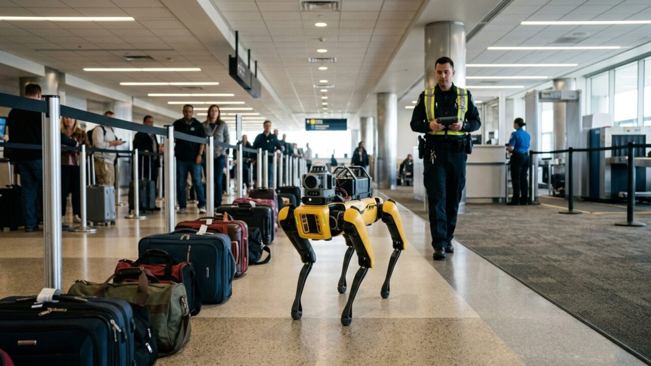 Cães robóticos vão reforçar controles de alfândega e fiscalização