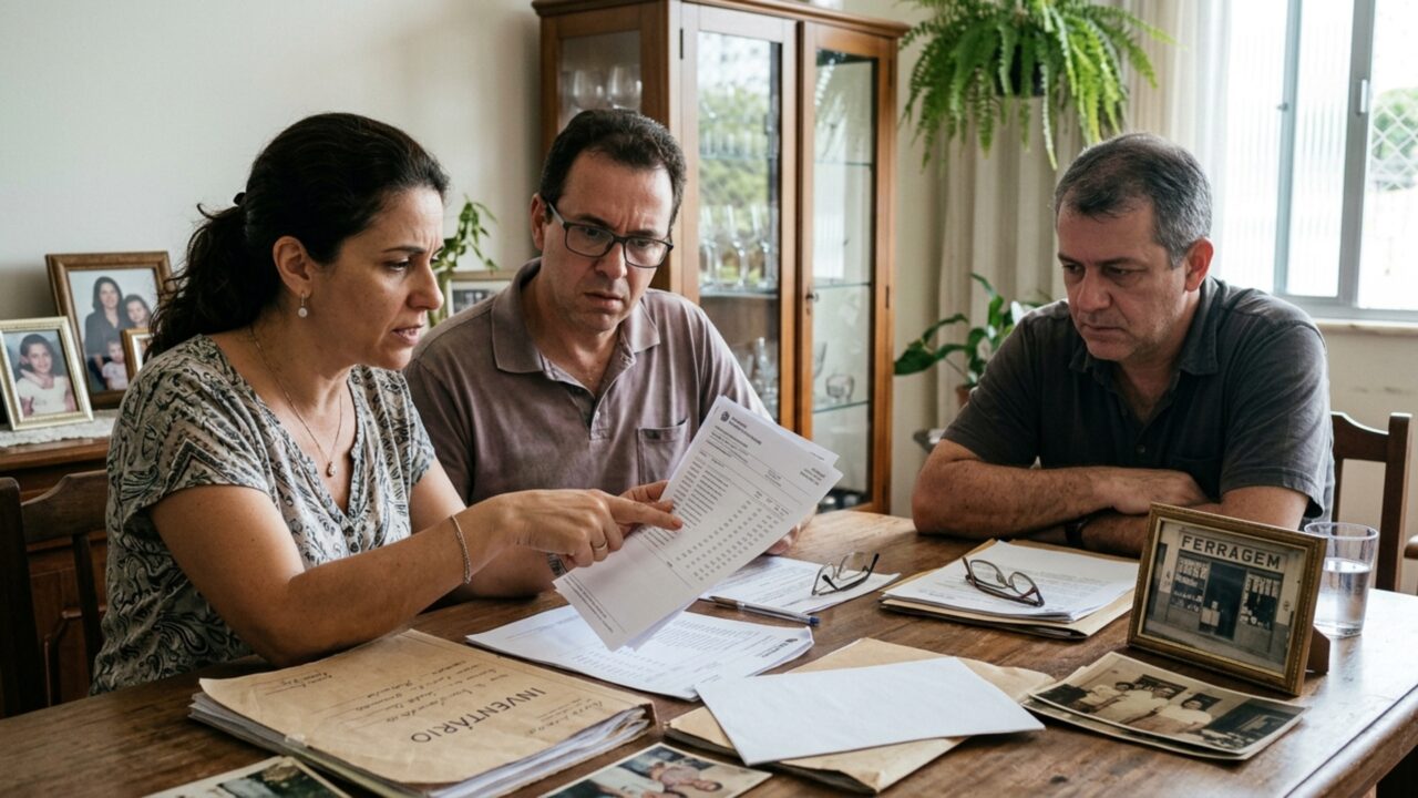 Irmãos herdam uma loja do pai, um deles recebe R$ 2.400 de aluguel por mês durante 18 meses sem dividir o dinheiro e os outros descobrem os depósitos ao conferir as contas do inventário