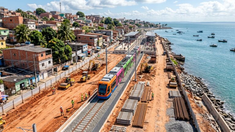 Com 43 km de trilhos e 49 paradas, novo VLT começa a transportar passageiros e substitui o antigo trem do subúrbio de uma capital brasileira // IMAGEM ILUSTRATIVA