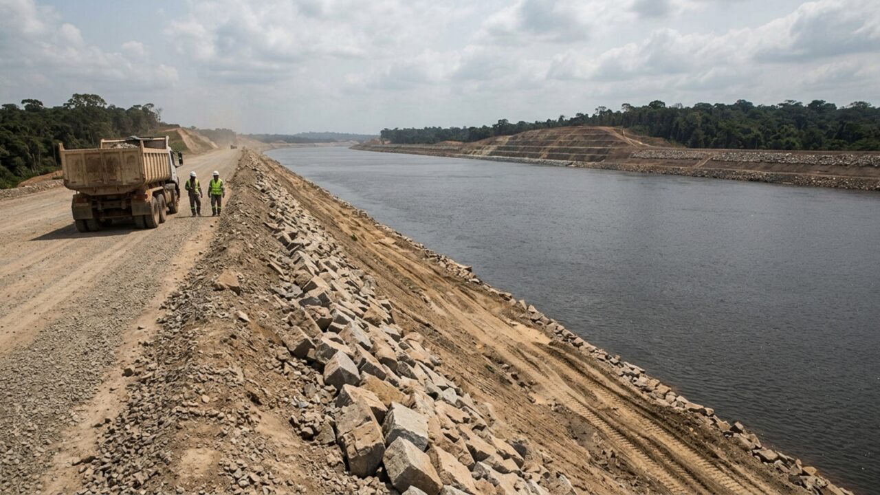 Megaobra no Pará abriu um canal artificial de 20 km entre dois reservatórios para levar as águas do rio Xingu até uma das maiores hidrelétricas do Brasil