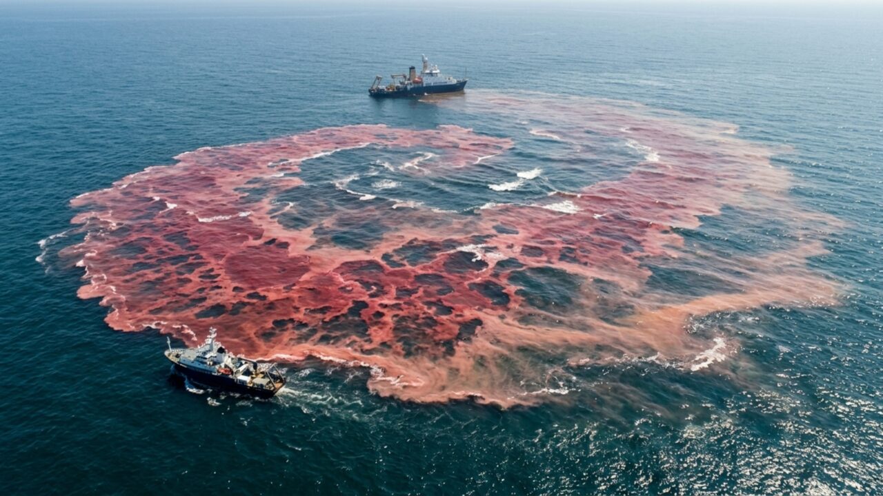 Em teste inédito contra a acidez dos oceanos, cientistas despejaram milhares de litros de soda cáustica no mar