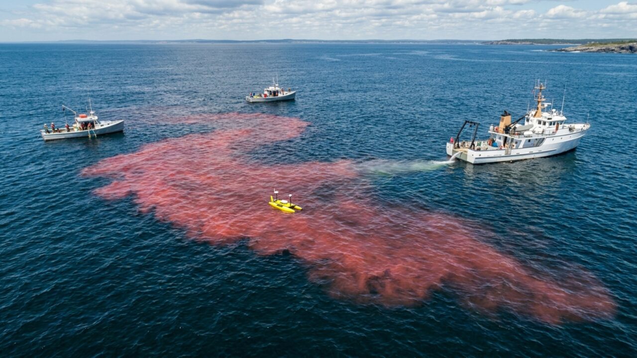Cientistas despejaram milhares de litros de soda cáustica no mar em teste inédito contra a acidez dos oceanos