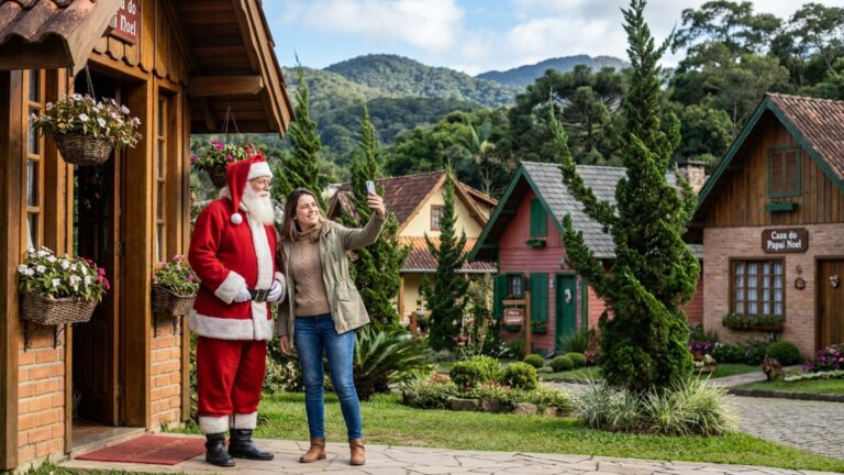 A Pequena Finlândia do Brasil: o vilarejo com Papai Noel o ano inteiro, tradição de sauna e cachoeiras na serra do Rio // IMAGEM ILUSTRATIVA