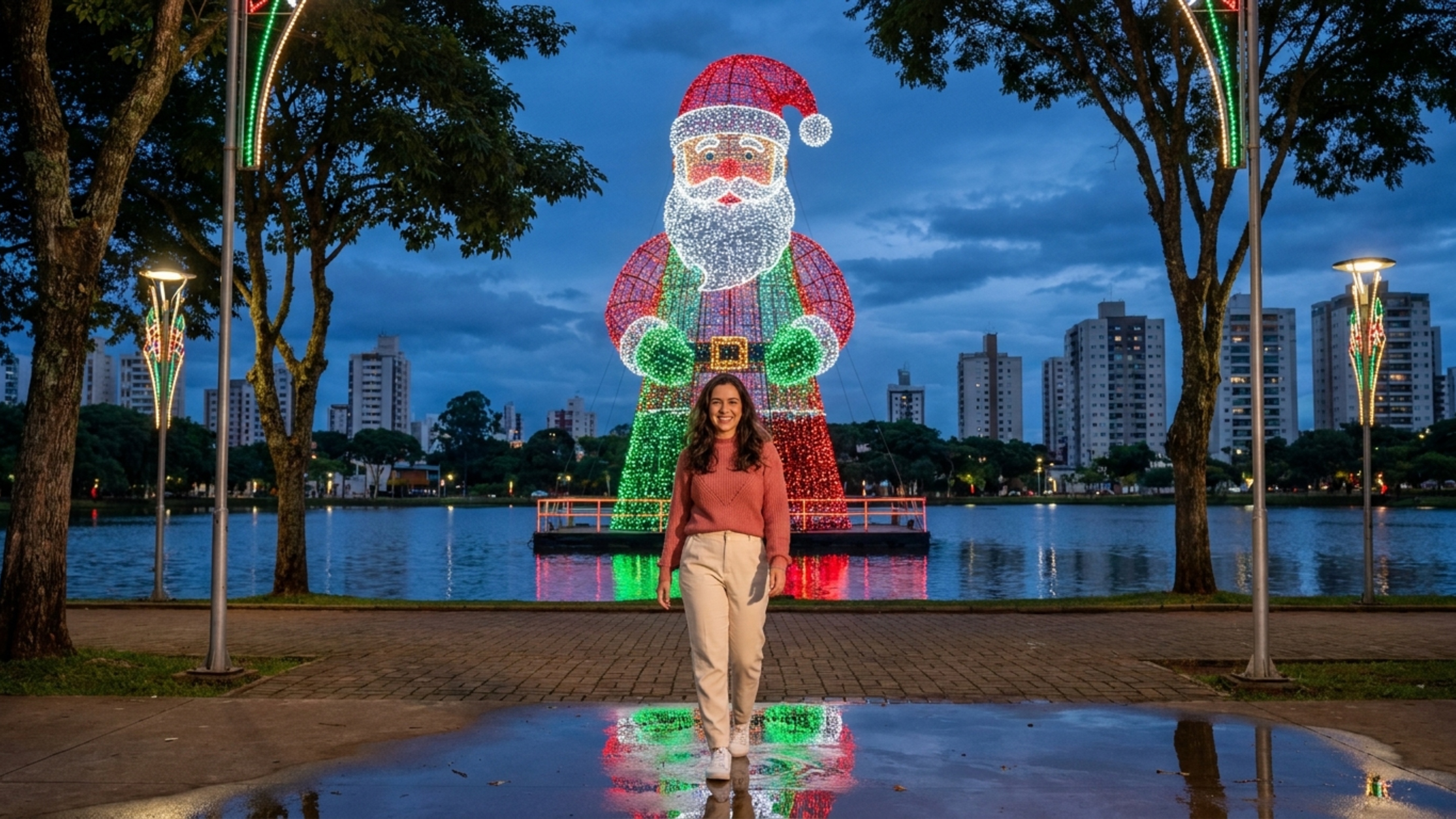 Batizada em homenagem a Londres, a cidade paranaense entrou para o Guinness com o maior Papai Noel do mundo e supera o Rio em qualidade de vida