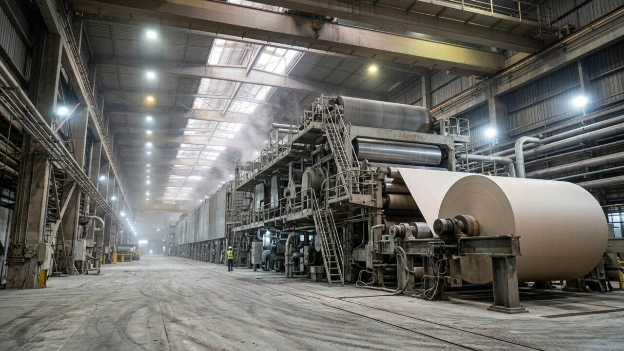 Megaobra de R$ 12,9 bilhões instalou duas máquinas gigantes no interior do Paraná para produzir até 910 mil toneladas de papel por ano