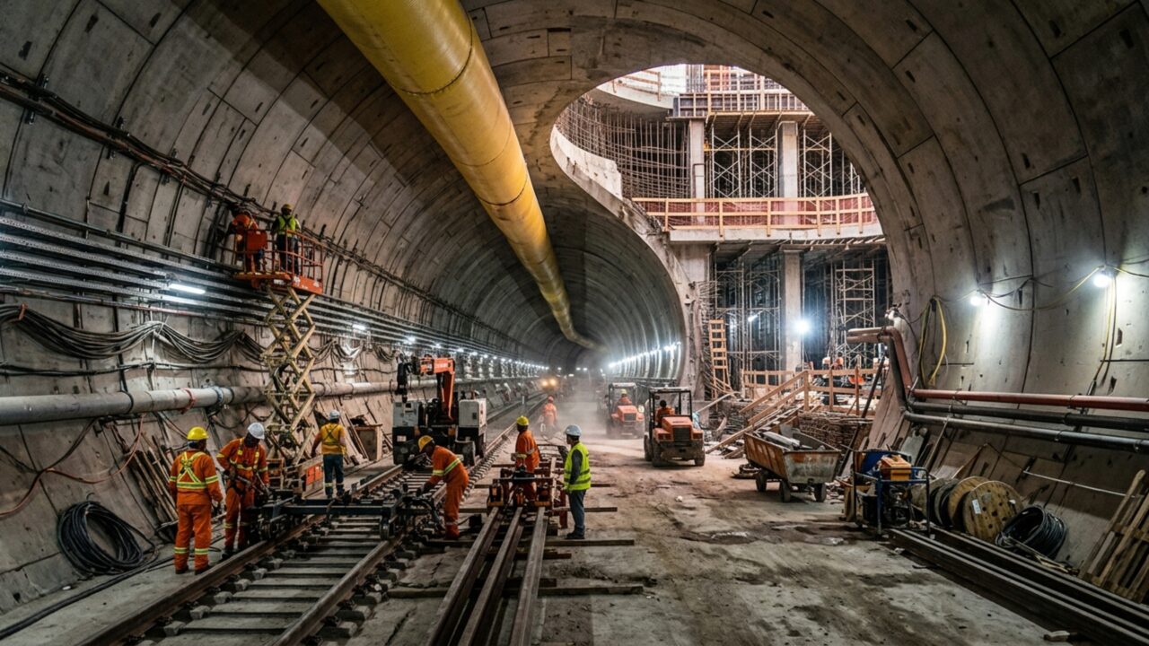 Com 15 estações, 15,3 km de linha subterrânea e R$ 19 bilhões em obras, novo metrô promete reduzir de 1h30 para 23 minutos uma viagem sob a maior cidade do Brasil