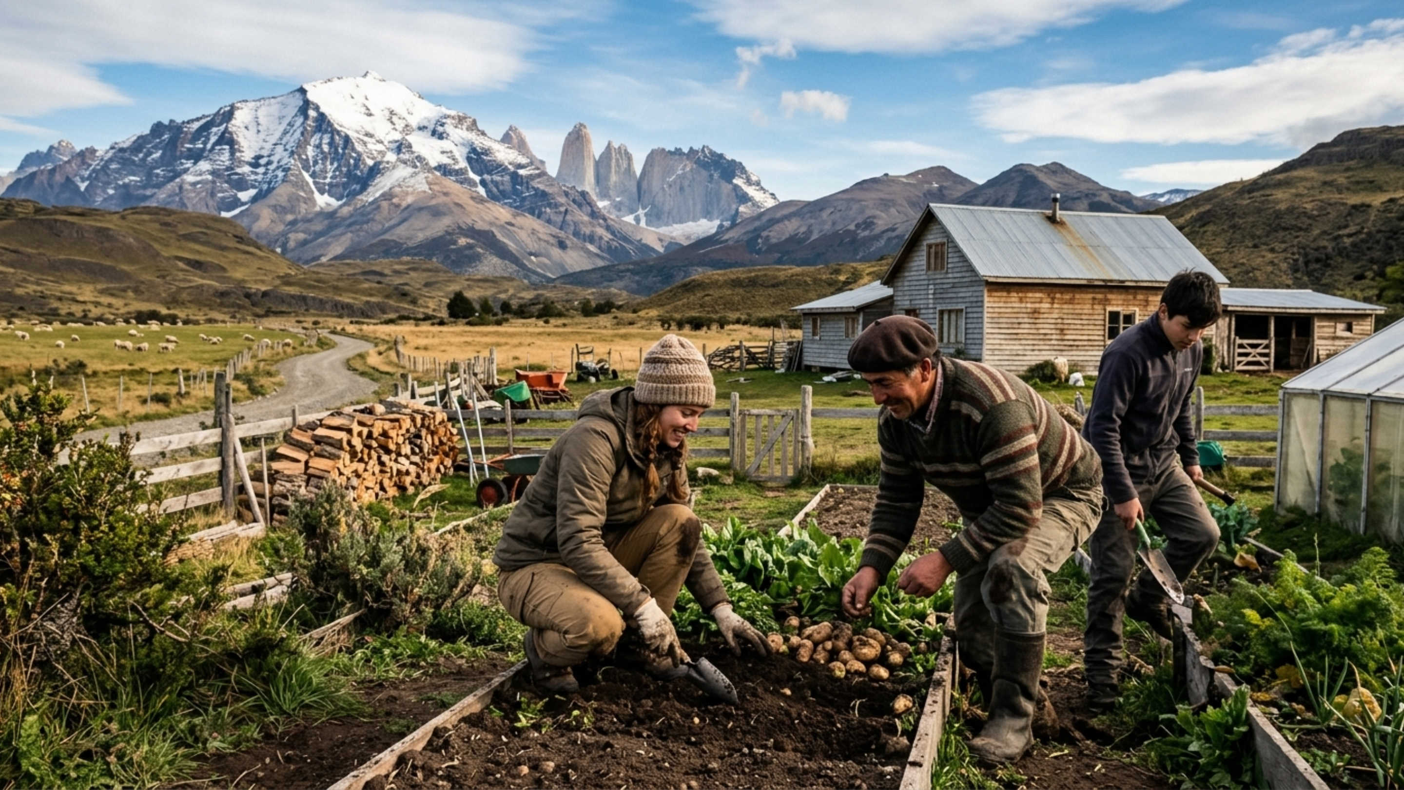 Família oferece 3 meses de moradia grátis na Patagônia, mas exige 25 horas de trabalho voluntário por semana em sua fazenda