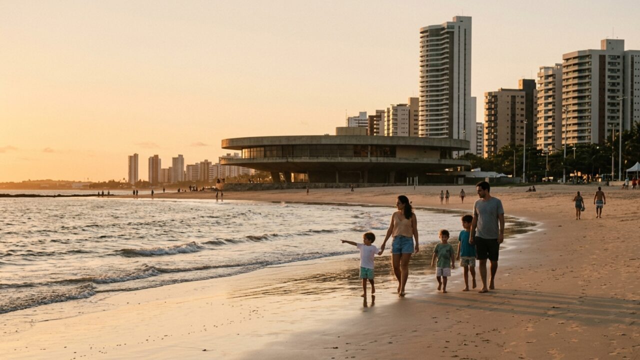 Com formato circular à beira-mar e 173 apartamentos, edifício inaugurado em 1971 virou um dos maiores símbolos do turismo na Paraíba
