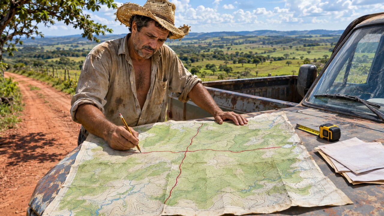 Fazendeiro decide dividir suas terras em pequenos lotes para os quatro filhos e descobre que nem mesmo o proprietário pode desmembrar uma área rural em qualquer tamanho que desejar