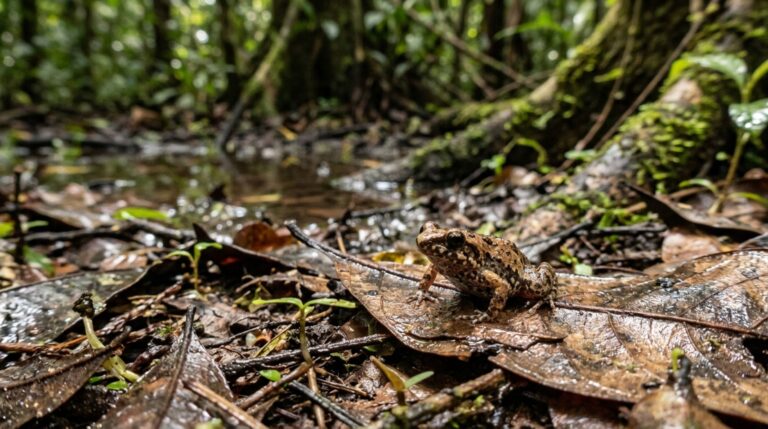 Adenomera varcena é uma nova espécie de rã descoberta nas florestas inundáveis do Acre