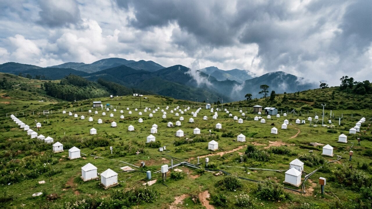 Partículas vindas do espaço atravessaram tempestades e revelaram campos elétricos que balões e aviões dificilmente conseguem medir por dentro
