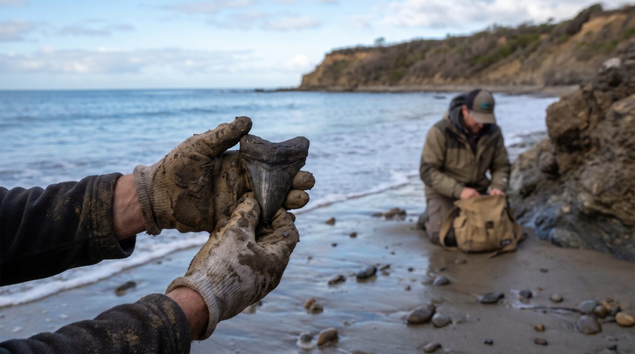 Dinossauros caminhavam pela praia e encontravam comida trazida pelo mar: dentes fossilizados revelam uma dieta costeira inesperada