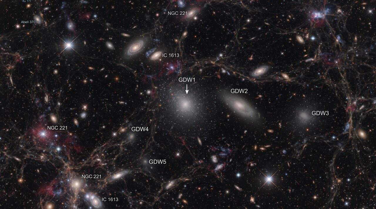 Astrônomos encontram galáxias anãs fantasmas por observação visual