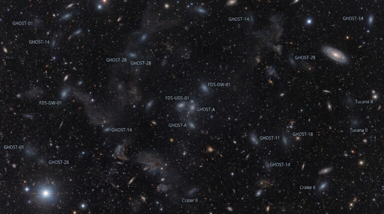Astrônomos encontram galáxias anãs fantasmas por observação visual