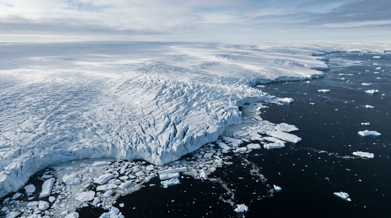 O centro de uma geleira antártica pode contribuir até duas vezes mais para o nível do mar em alguns cenários atualizados da NASA
