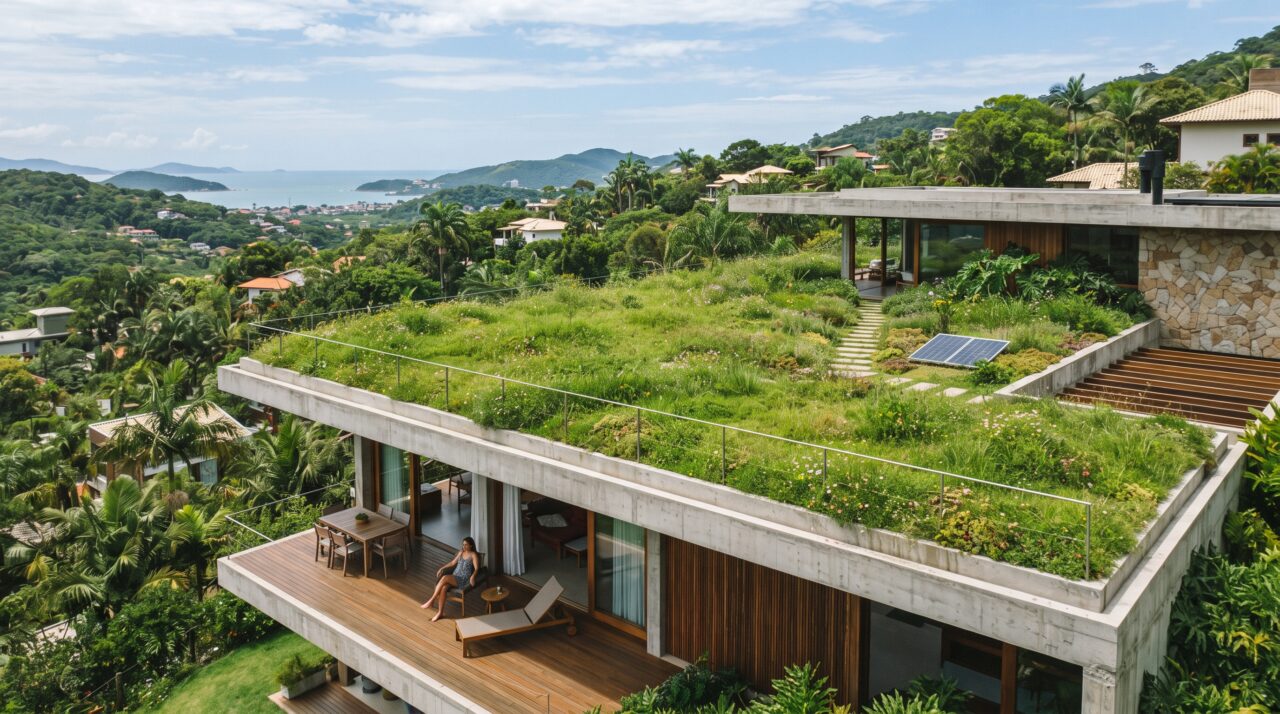 Custo e componentes para instalar telhado verde em laje de 40 m².