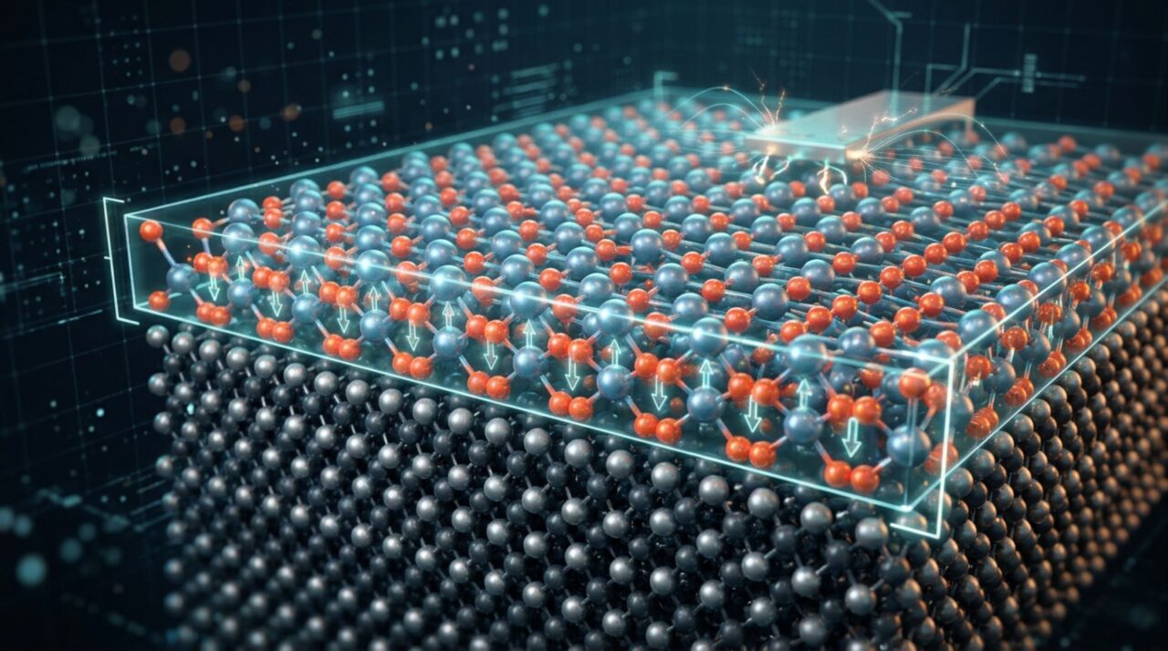 Um material eletrônico comum revelou uma propriedade elétrica rara que pode ser ligada e desligada: descoberta abre novas rotas para memória e resfriamento
