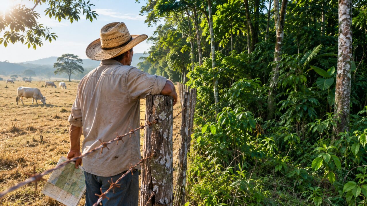 Homem herda uma fazenda de 180 hectares avaliada em milhões e descobre que uma decisão tomada pelo avô pode impedir o uso de parte das terras para sempre