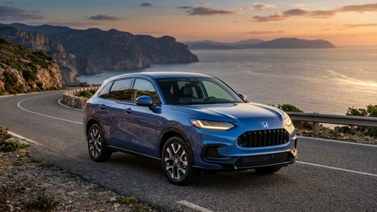 O banco traseiro rebatido transforma os 389 litros de porta-malas em até 1.306 litros de capacidade neste SUV que mantém motor 2.0 aspirado e câmbio CVT