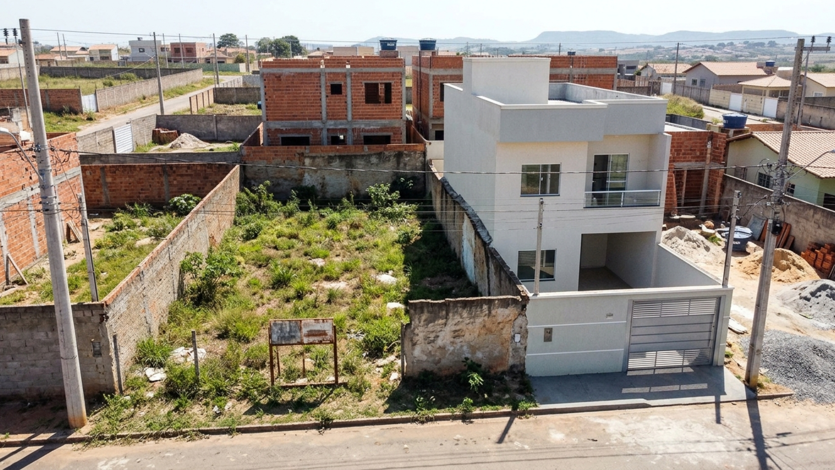 Casal compra terreno de R$ 150 mil, gasta cerca de R$ 500 mil na casa e só no fim da obra descobre que construiu no lote errado