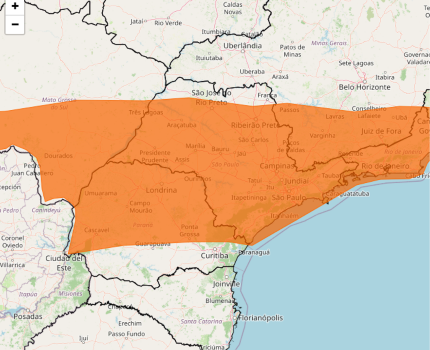 INMET emite alerta de tempestade para dezenas de regiões nesta quarta-feira, 14; veja os riscos e como se proteger