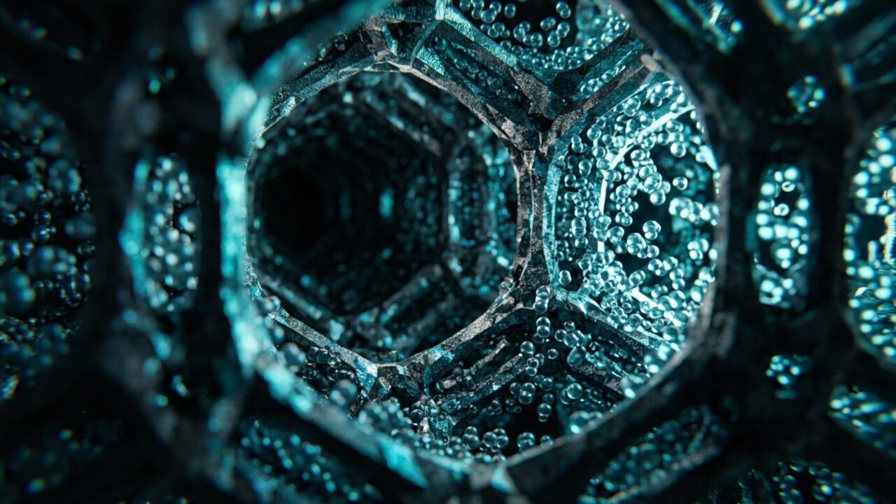 Um material chamado IRMOF-20 age como esponja molecular e pode atrasar a perda do hidrogênio líquido durante o transporte