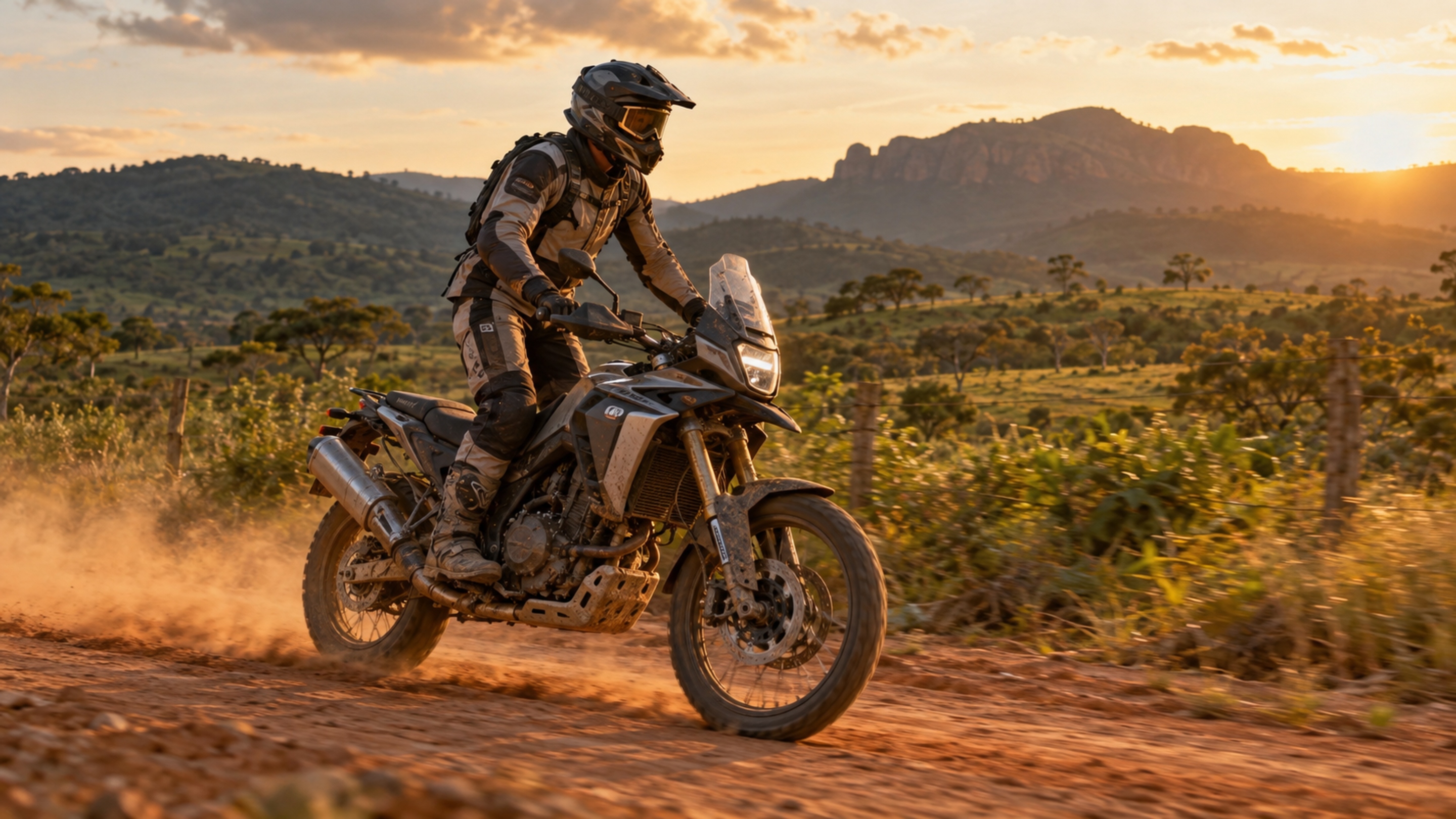 Três cilindros, 888 cc e 108 cv formam uma aventureira que entrega 90 Nm de torque sem precisar partir para um motor acima de 1.000 cc