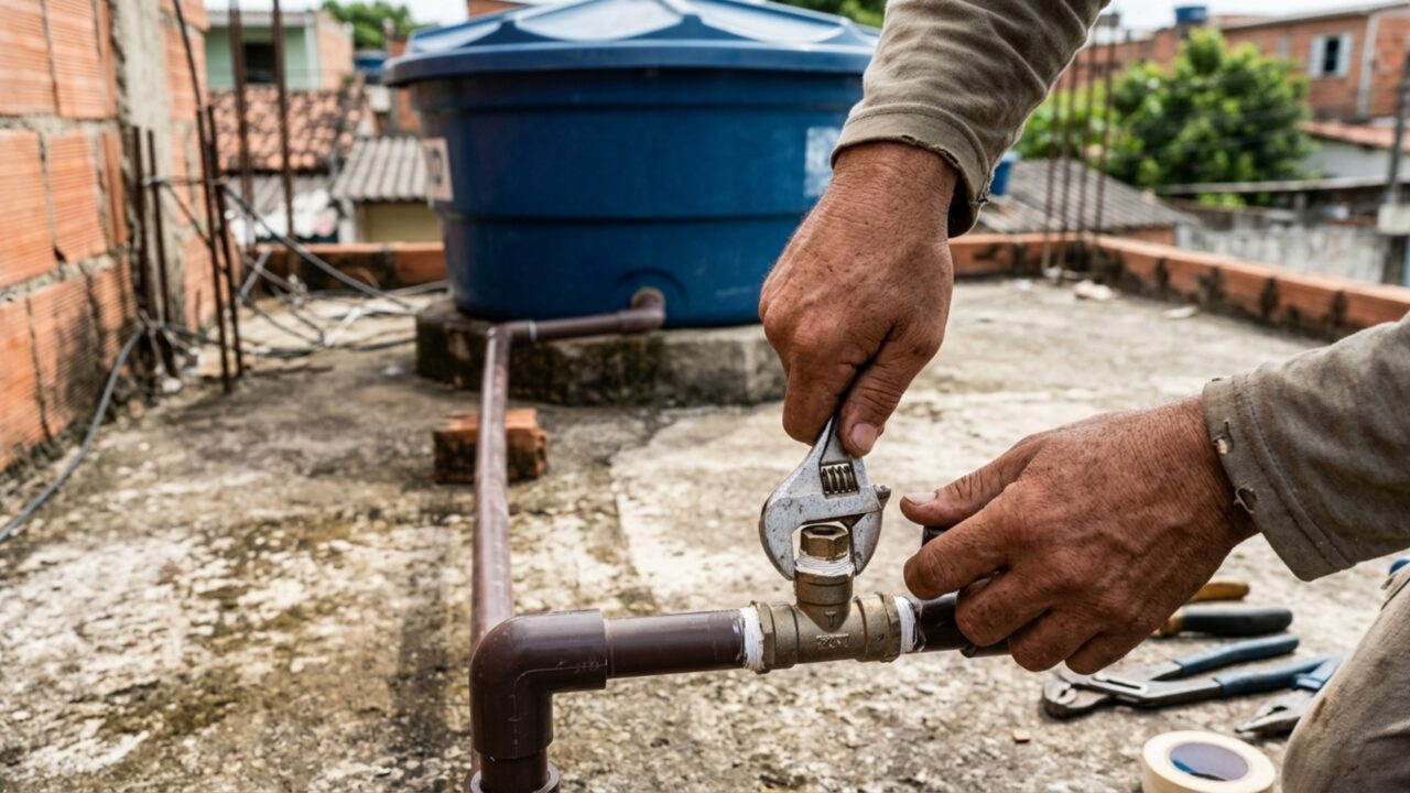 Adeus à água fraca: instalação de uma válvula pode aumentar a vazão de torneiras e chuveiros sem obra grande
