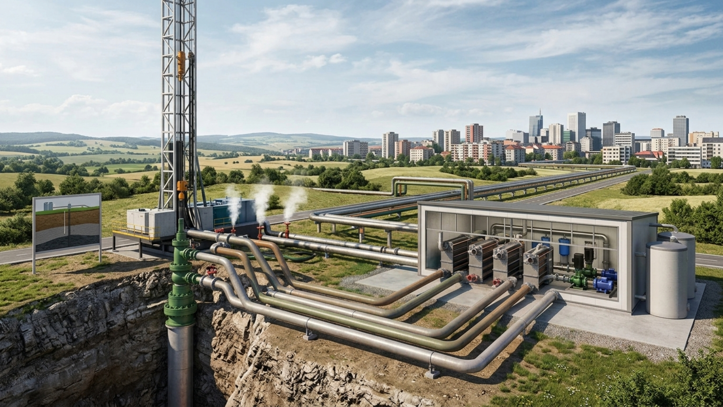 Invenção dinamarquesa promete aquecer cidades a 80 °C sem bombas de calor e pode mudar o futuro da energia