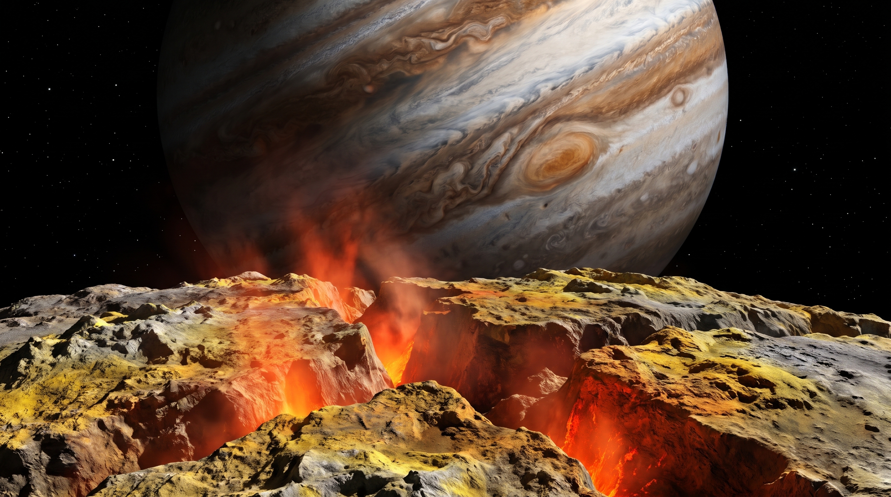Sonda da Nasa mede pela primeira vez a temperatura abaixo da superfície da lua mais vulcânica do Sistema Solar e encontra calor maior que o esperado